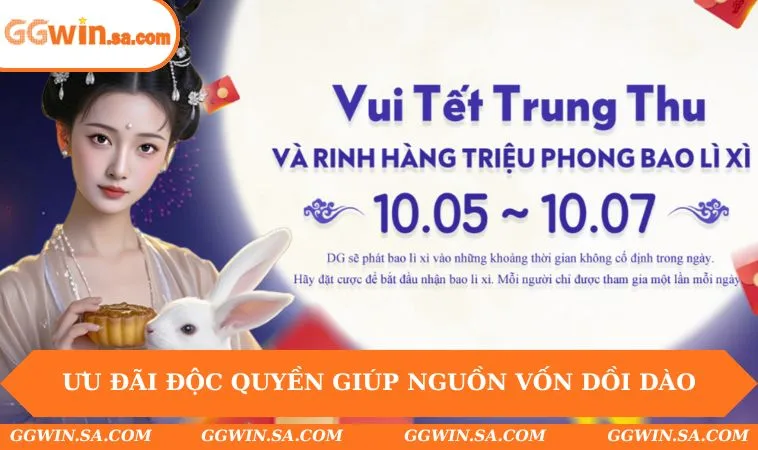 Ưu đãi độc quyền giúp nguồn vốn dồi dào